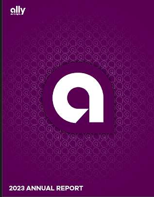 Ally 2023 annual report cover